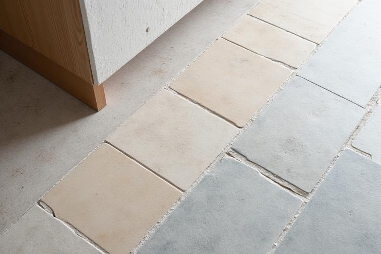 Handgefertigte Keramikfliesen in modernem Interieur